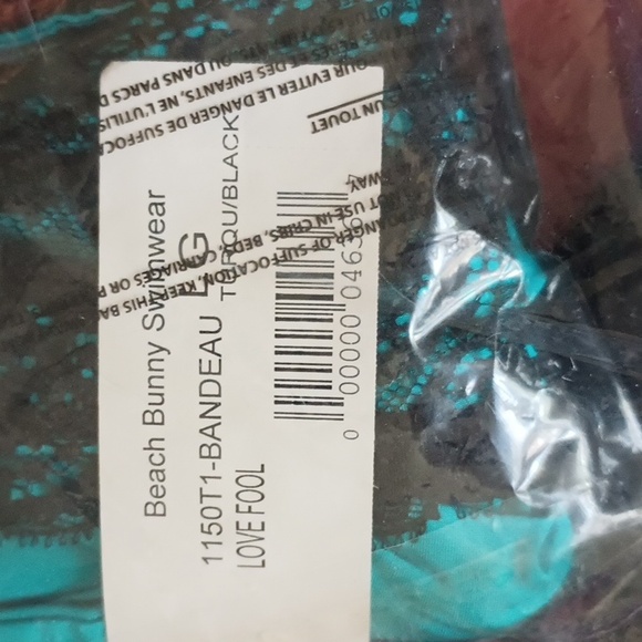 Beach Bunny NWT Love Fool LG Bikini Swimsuit - Picture 8 of 8
